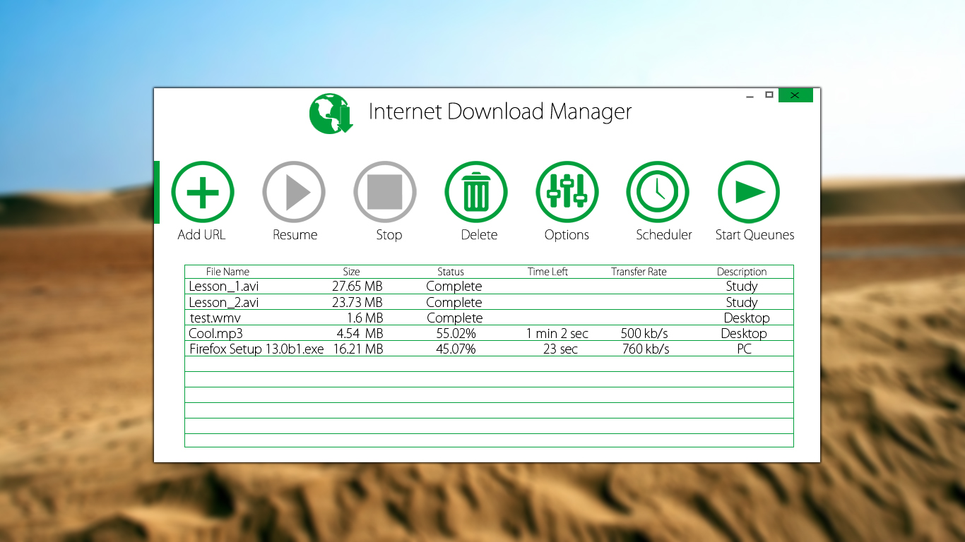 Internet download manager windows 8